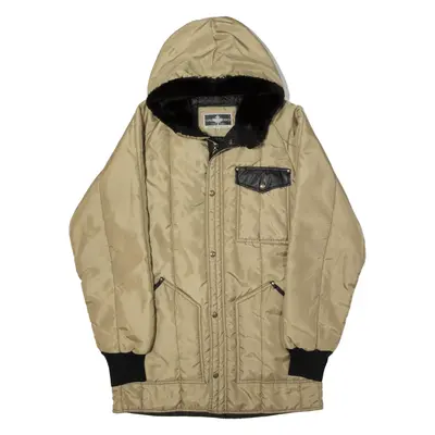 CANADIAN CLASSICS Puffer Coat Beige Womens XS