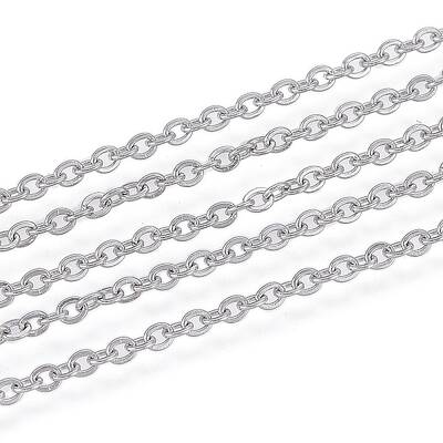 Tarnish Resistant 304 Stainless Steel Cable Chains