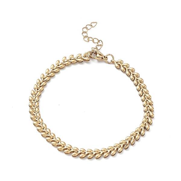 Ion Plating(IP) 304 Stainless Steel Cobs Chain Bracelets for Men Women