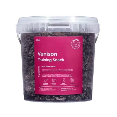 Venison Training Snacks | Välj storlek: 1kg