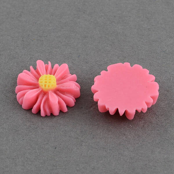 Flatback Hair & Costume Accessories Ornaments Resin Flower Daisy Decoden Cabochons