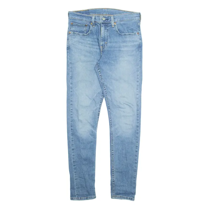 LEVI'S Mens Jeans Blue Slim Tapered Stone Wash W32 L32