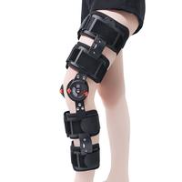 Hinged ROM Knee Brace - AULEXMED - [MothersDay] Adjustable Knee Immobilizer Support with Dual Side Leg Stabilizers Men & Wome...