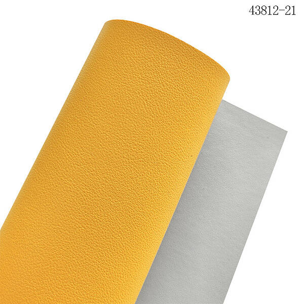 Two Tone PU Faux Leather Fabric