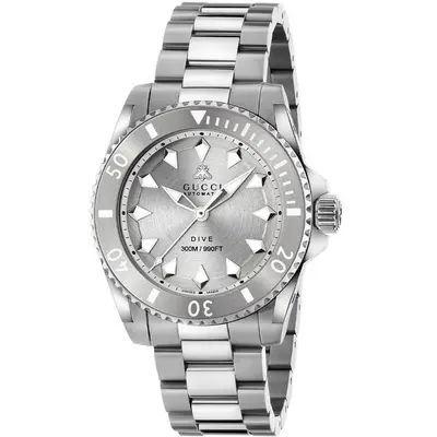 Gucci YA136354 Unisex Dive Automatic Watch 40mm