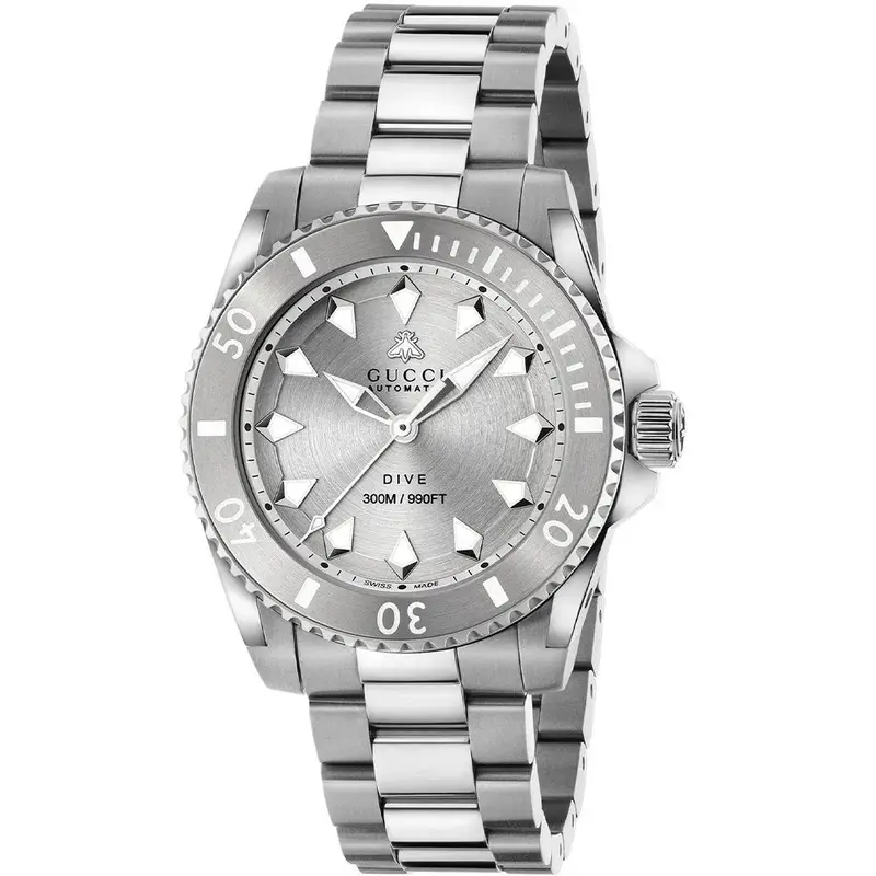 Gucci YA136354 Unisex Dive Automatic Watch 40mm