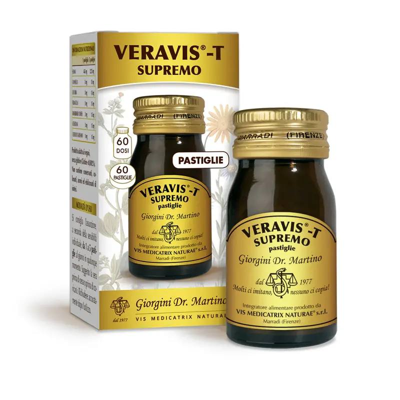 Dr Giorgini veravis-t supreme tablets 30 g - 60 tablets of 500 mg