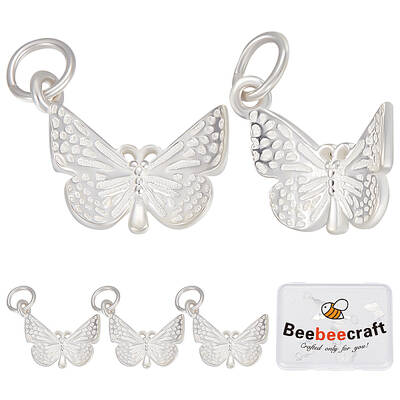 5Pcs 925 Sterling Silver Pendants