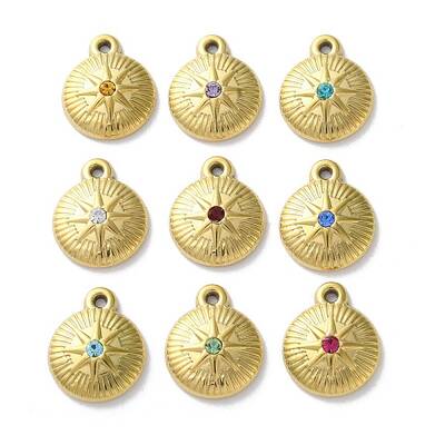 Ion Plating(IP) 304 Stainless Steel Charms