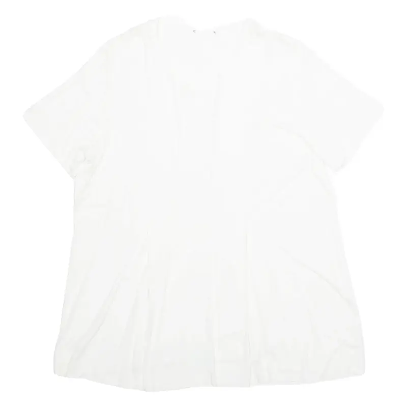 MARINA RINALDI Womens Oversized Top Cream XL