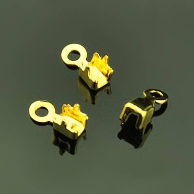 Brass Cup Chain Ends