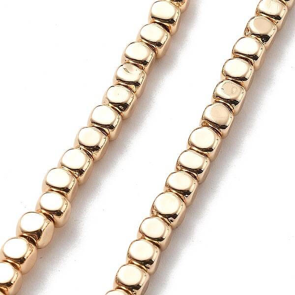 Synthetic Non-magnetic Hematite Beads Strands