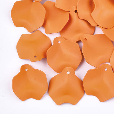 Spray Painted Iron Pendants