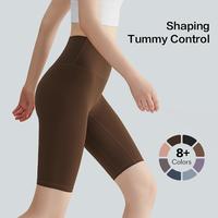 SLIMWEST High Waisted Tummy Control Shaping Training Biker Shorts for Women, Athletic Shorts ,Summer 2025 Running Shorts, Gym...