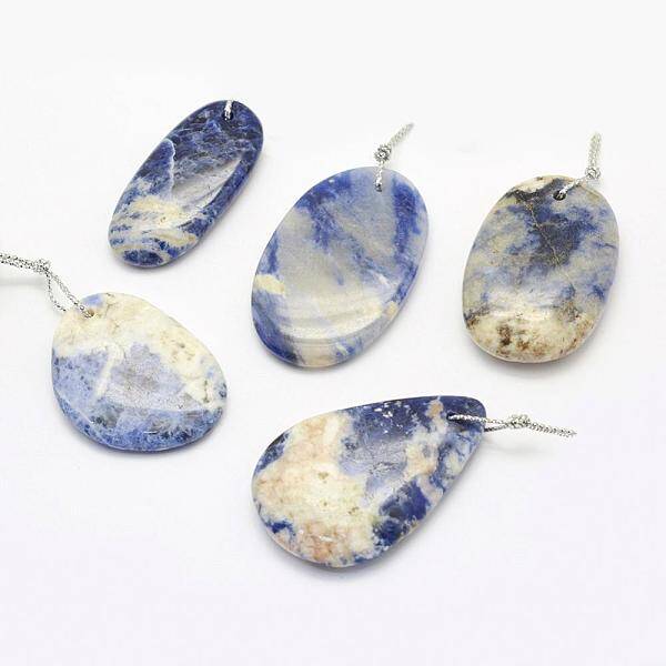 Natural Sodalite Pendants