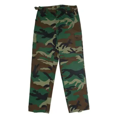 US Marine Corps Camouflage Cargo Mens Trousers Green Regular Straight W32 L31