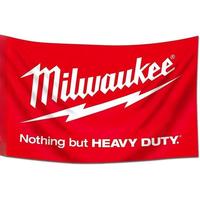 Milwaukee Flag Nothing But Heavy Duty Banner 3X5 Feet decor hanging,art home decor,memorial day decoration,bedroom wall decor...