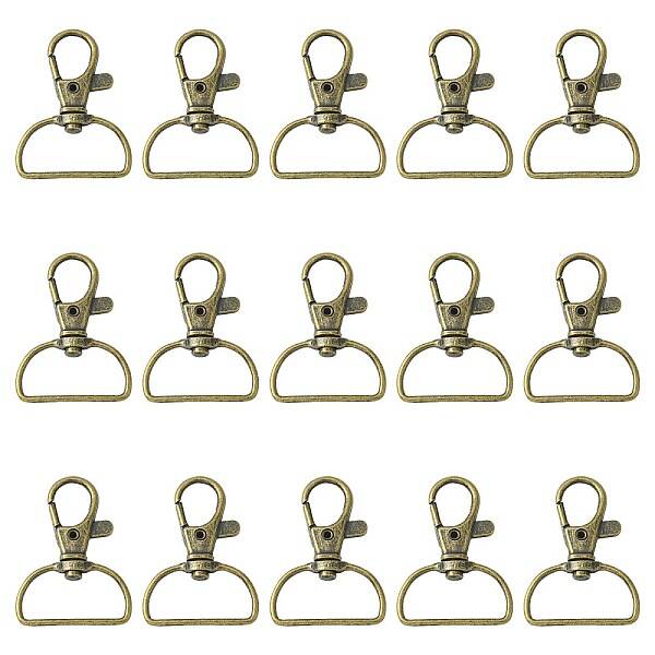 Alloy Swivel Clasps