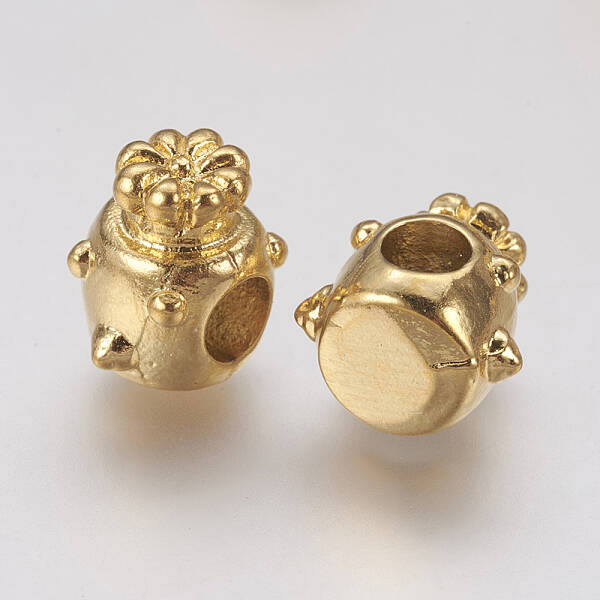 Ion Plating(IP) 304 Stainless Steel European Beads