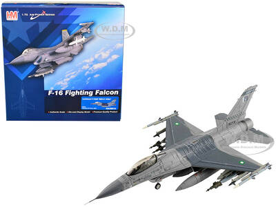 Lockheed Martin F-16AM Fighting Falcon Fighter Aircraft 92731 Mig-21 Killer Pakistan Air Force (2019) Air Power Series 1/72 D...