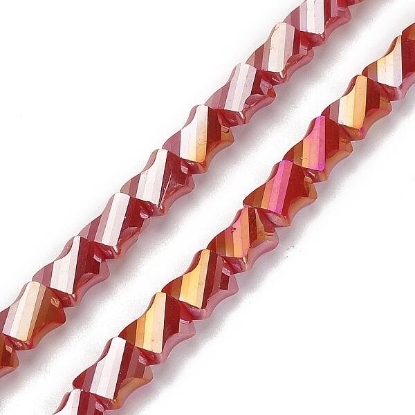 Electroplated Glass Beads Strands