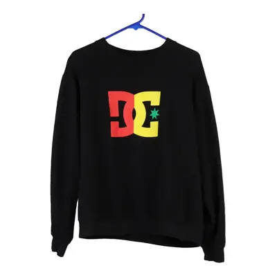 Dc Sweatshirt - Medium Black Cotton Blend