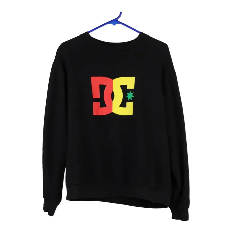 Dc Sweatshirt - Medium Black Cotton Blend