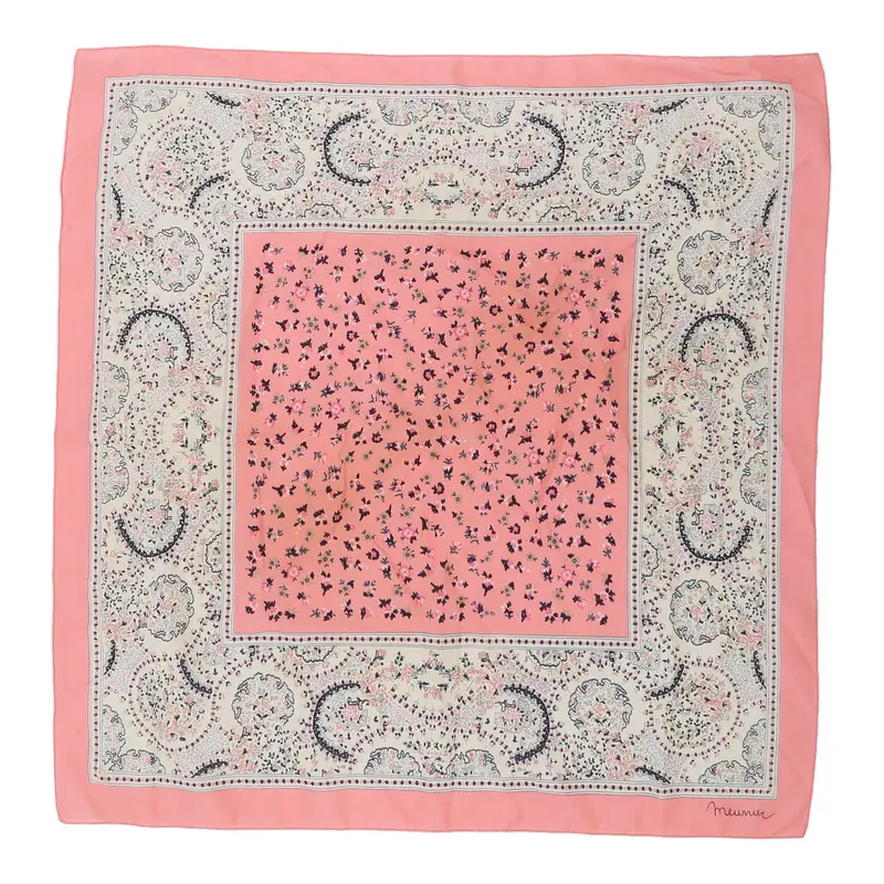 Meunier Scarf - No Size Pink Polyester