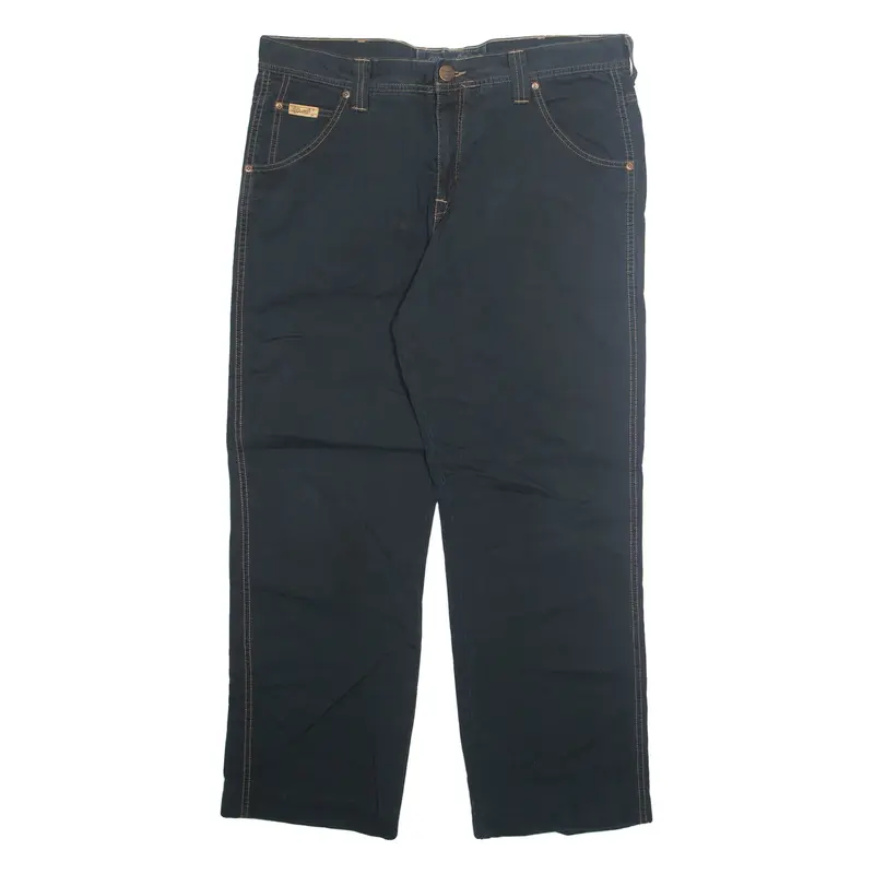 WRANGLER Mens Jeans Blue Regular Straight W36 L30