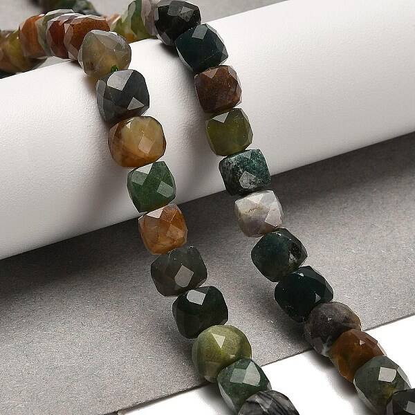 Natural Indian Agate Beads Strands