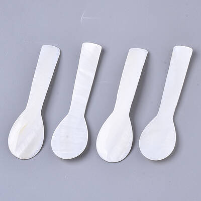 Natural Freshwater Shell Spoons