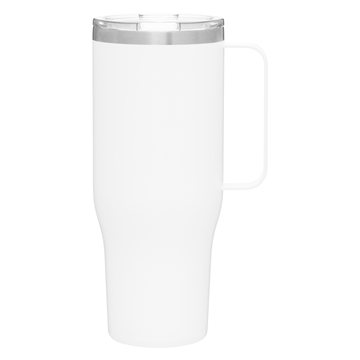 24 Customized 40 oz denali - Matte White - Vacuum Insulated & ...