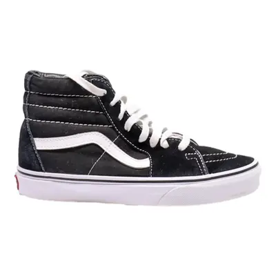 VANS High Top Trainers Black Canvas Womens UK 3.5