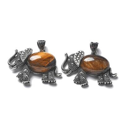 Natural Tiger Eye Pendant
