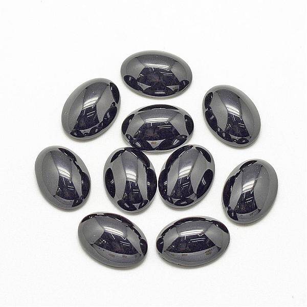 Natural Black Stone Cabochons