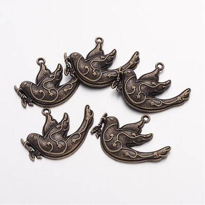 Tibetan Style Alloy Pendants