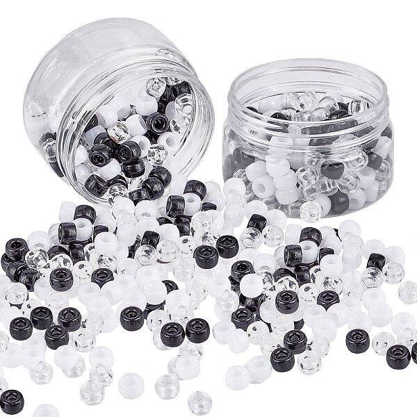 Transparent Acrylic European Beads