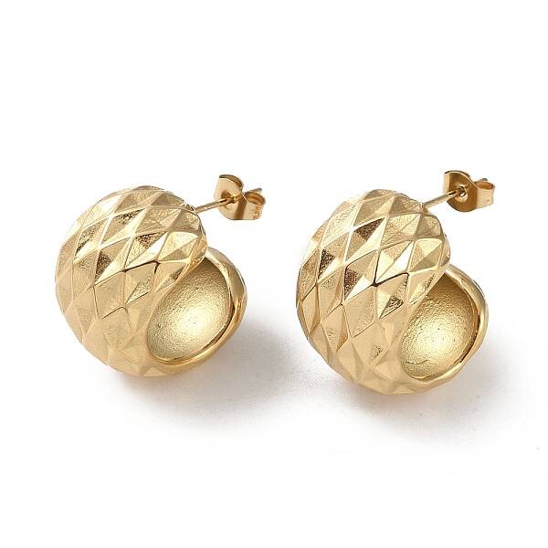 304 Stainless Steel Stud Earrings