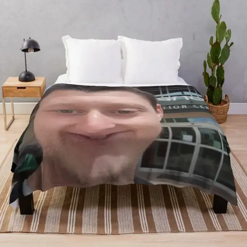 Daniel Larson selfie Throw Blanket Polar blanket Extra Large Throw Blanket sofa Furry Blanket blankets for beds  throw blanke...