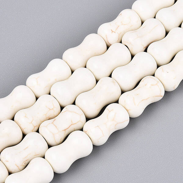 Synthetic Howlite Beads Strands