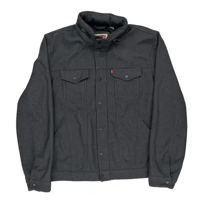 Levis Jacket - XL Grey Polyester | Size: x-large