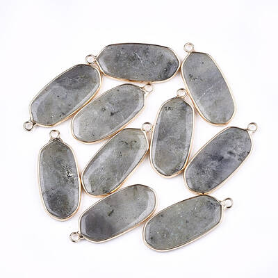 Natural Labradorite Pendants