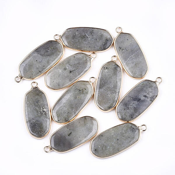 Natural Labradorite Pendants