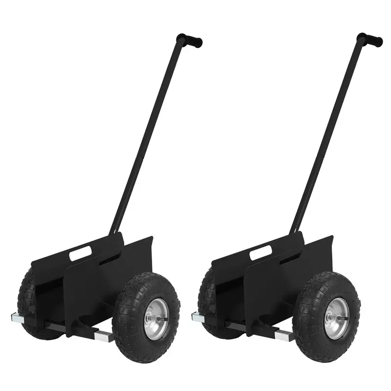 Garvee Heavy Duty Panel Dolly Cart – 660 lbs Capacity, Extended Handle, Sturdy Steel Construction, Sturdy Rubber Wheels –...