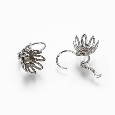 Tarnish Resistant 304 Stainless Steel Leverback Earring Findings