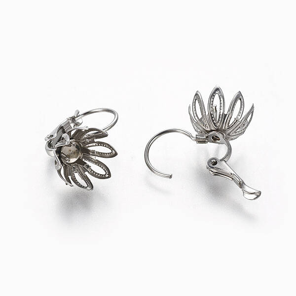 Tarnish Resistant 304 Stainless Steel Leverback Earring Findings