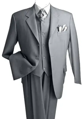 Suits For Big Guys - Suits For Big men LT. Gray