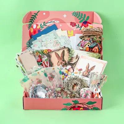 Grabie Scrapbook Club Box - Easter Themed Limited Edition, TikTokShopRestock, FallFreshness