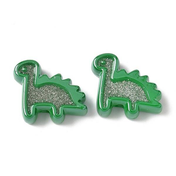 10Pcs Acrylic Enamel Beads