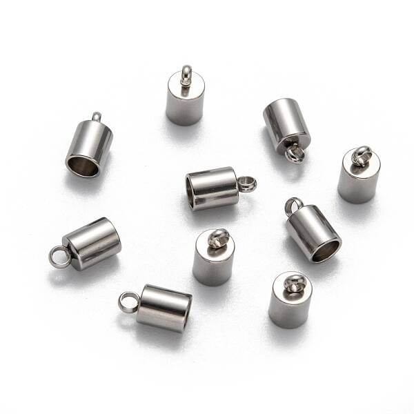 Tarnish Resistant 304 Stainless Steel Cord Ends